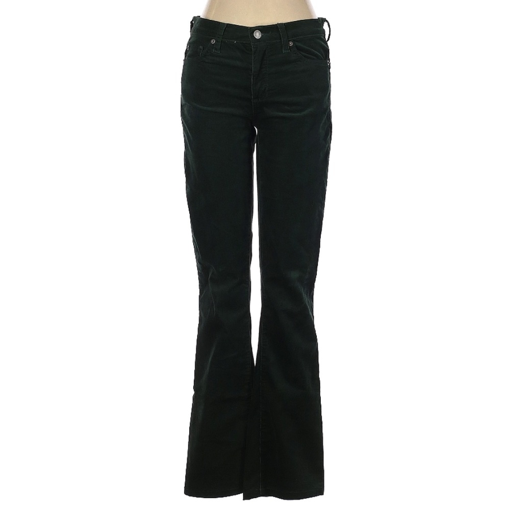 Gap Solid Dark Green Cords Size 27